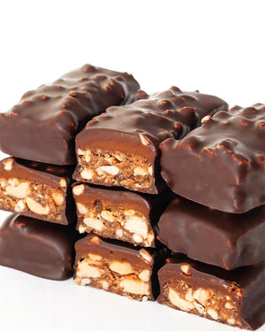 Fizi - Veganer glutenfreier Bar "Erdnuss + Karamell" • 45g