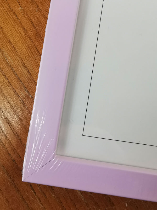 Holzrahmen Helles Flieder/Rosa