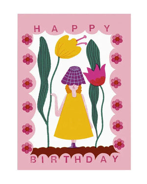 Barbara Dziadosz Birthday Girl Postkarte