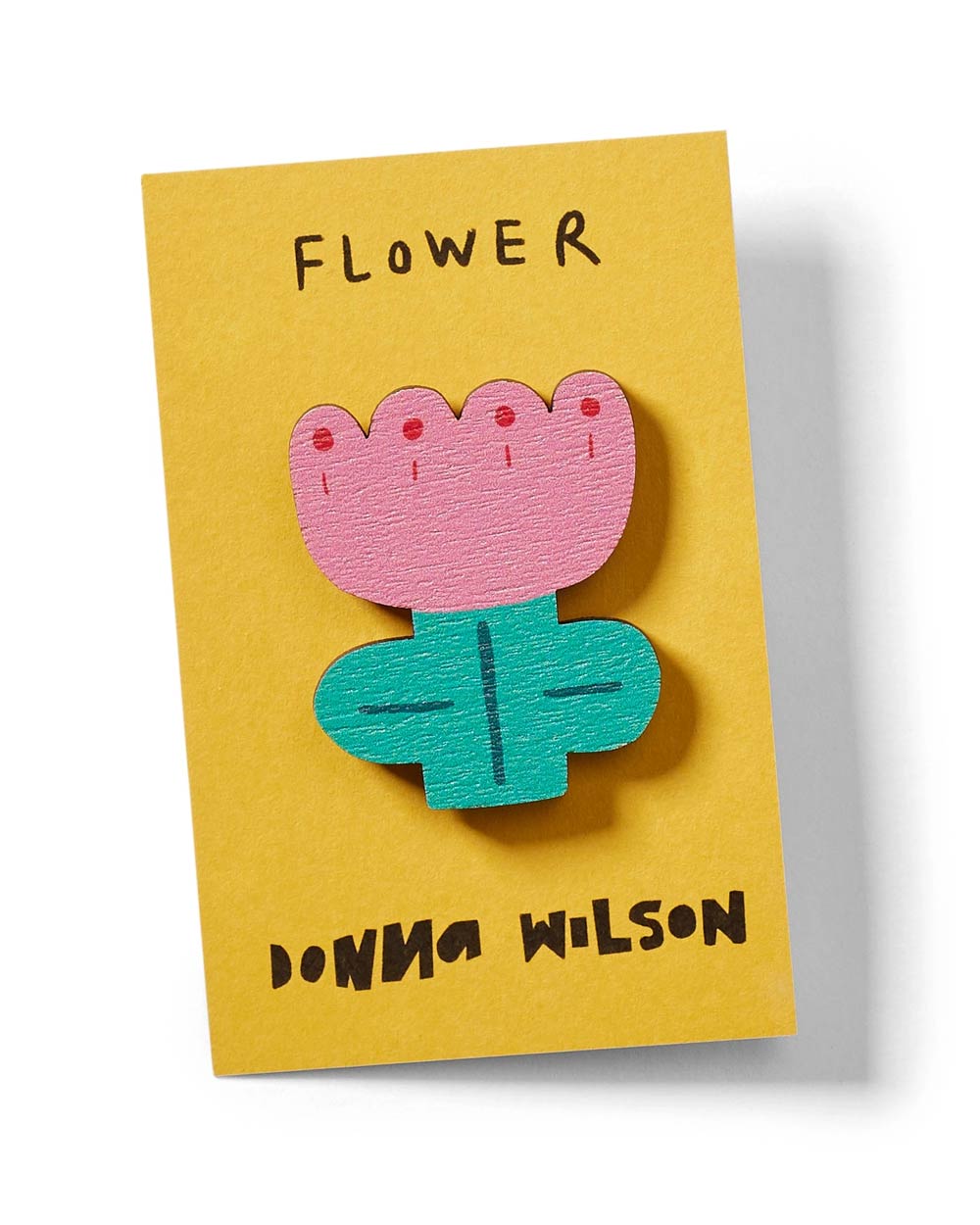 Flower Pin Badge