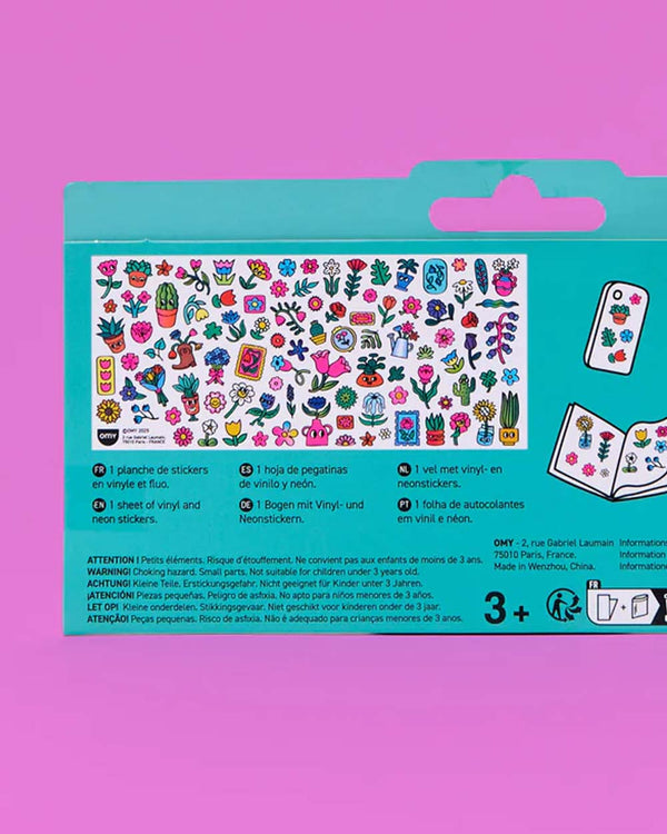 OMY Boutique Sticker Flowers