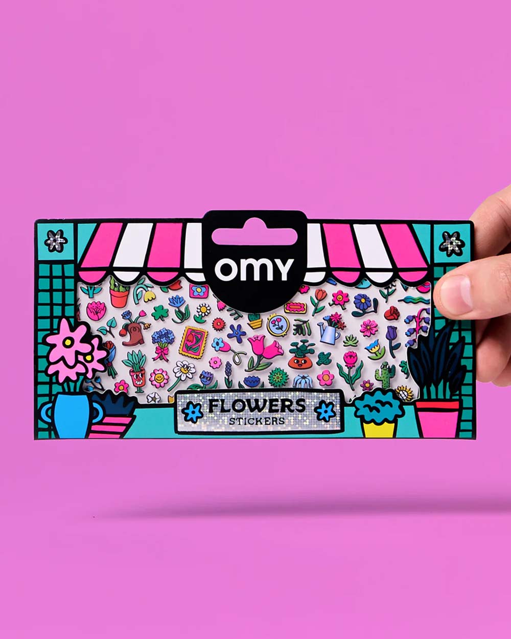 OMY Boutique Sticker Flowers
