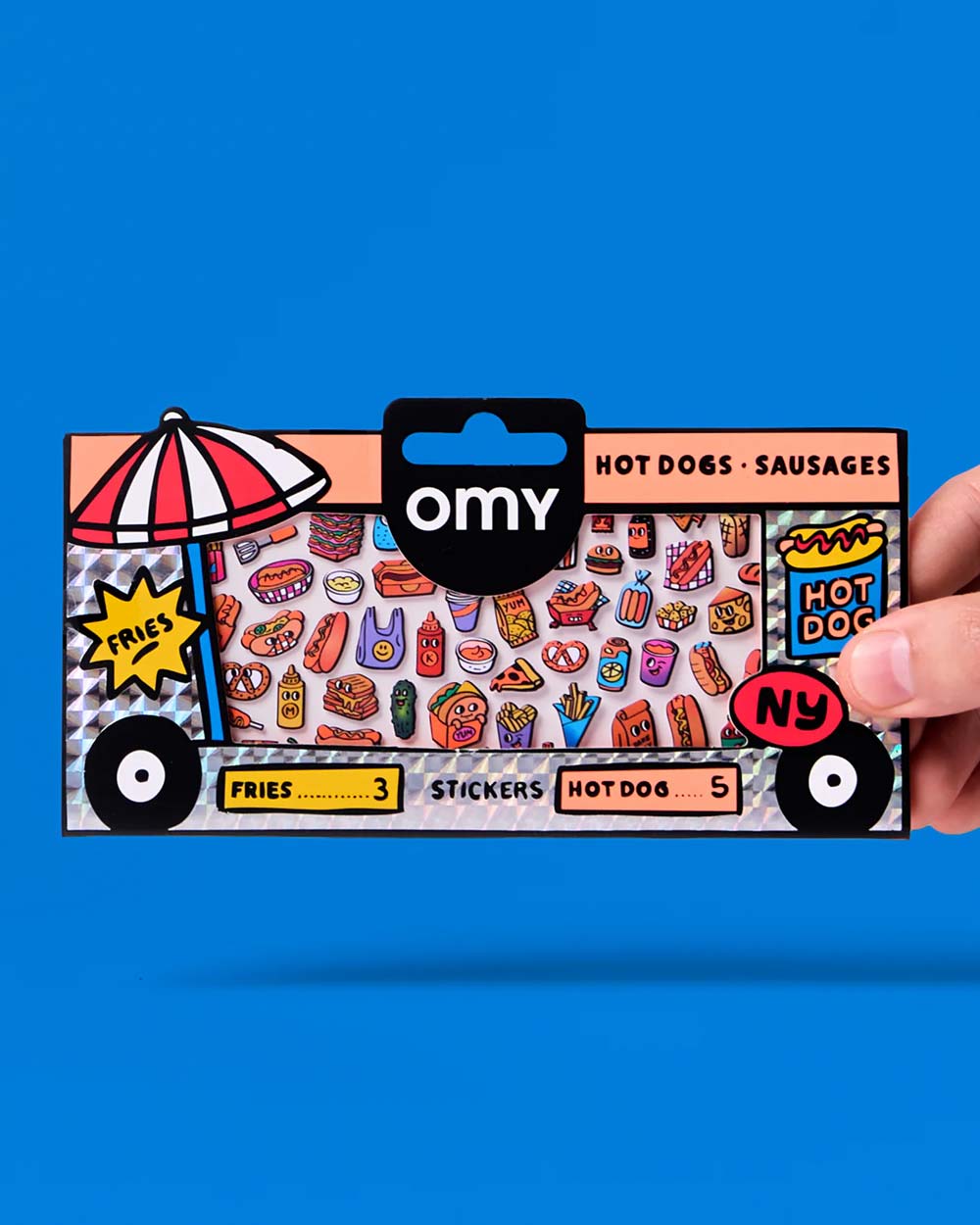 OMY Boutique Sticker Food Truck