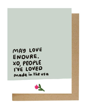 People I've Loved - Forever And Ever Klappkarte