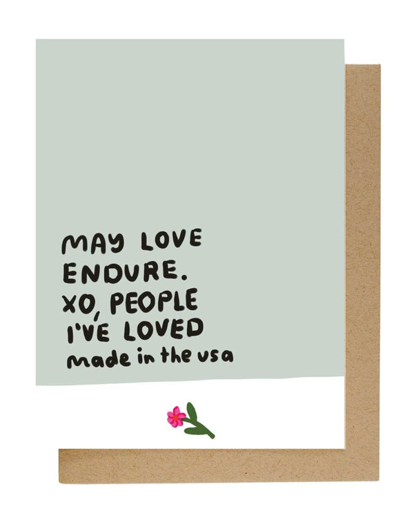 People I've Loved - Forever And Ever Klappkarte