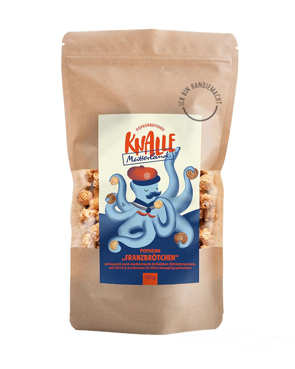 Popcorn Franzbrötchen