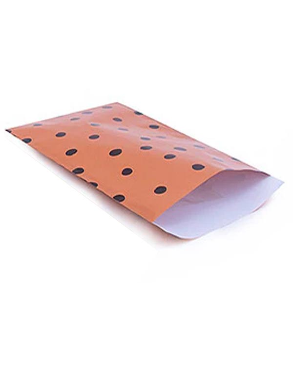 Geschenktüte Flach Sticky Lemon Freckles Carrot Orange (5er Pack)