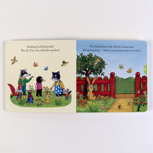 Frühling - Ein Zieh-, Schiebe- und Spielbuch