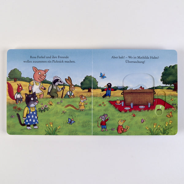 Frühling - Ein Zieh-, Schiebe- und Spielbuch