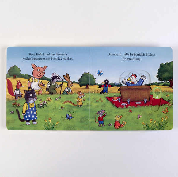 Frühling - Ein Zieh-, Schiebe- und Spielbuch