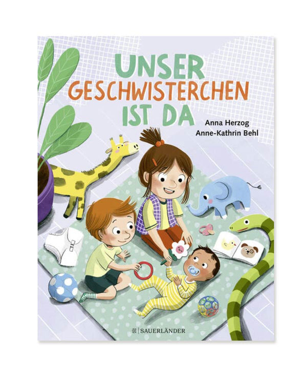 Unser Geschwisterchen ist da