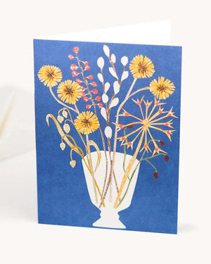 Hadley - Glass Vase Klappkarte