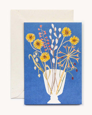 Hadley - Glass Vase Klappkarte
