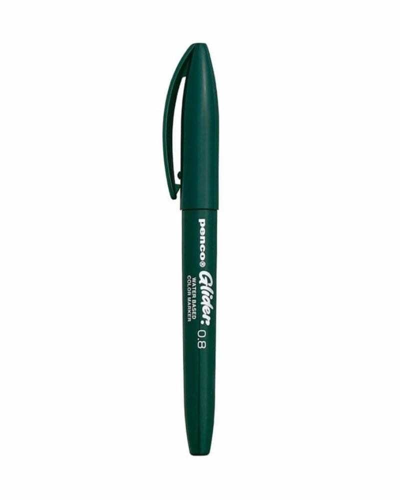 Penco Glider Colour Pen Dark Green