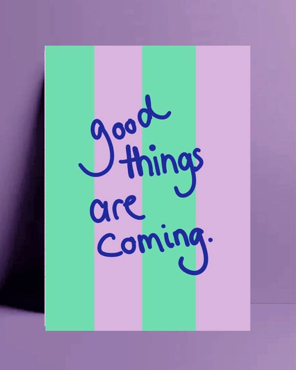 Hej.Ibiza - Good Things Are Coming Postkarte