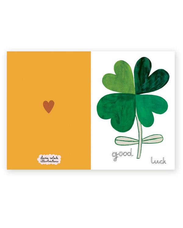 Good Luck Klappkarte