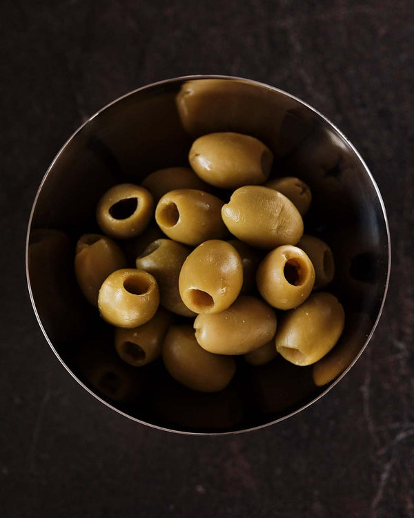 Lesile - BIO grüne, entsteinte Kalamata Oliven - 340/160g