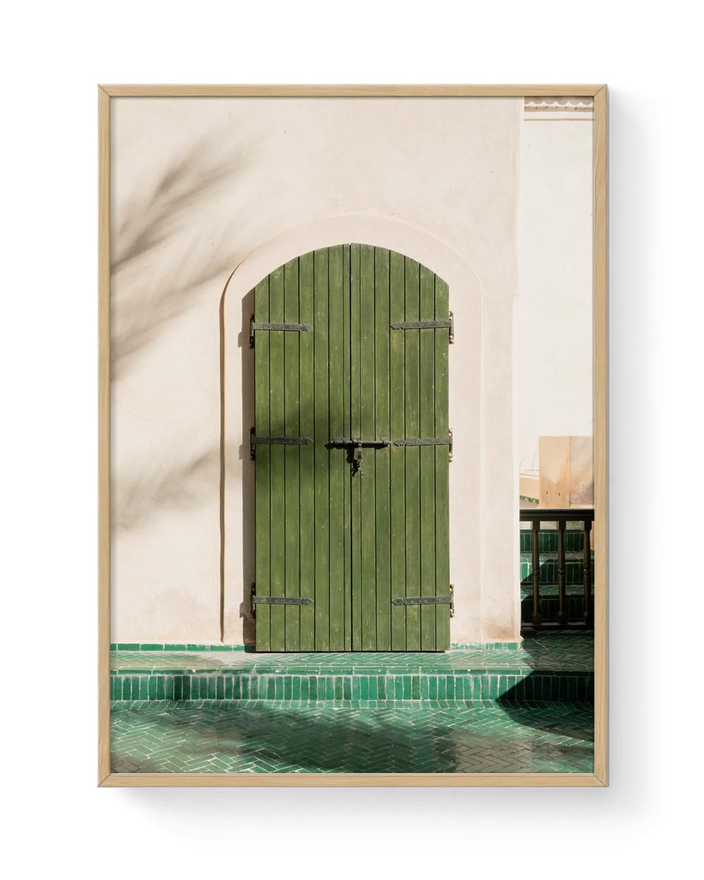The Green Wooden Door Poster - Henrike Schenk (50x70cm)