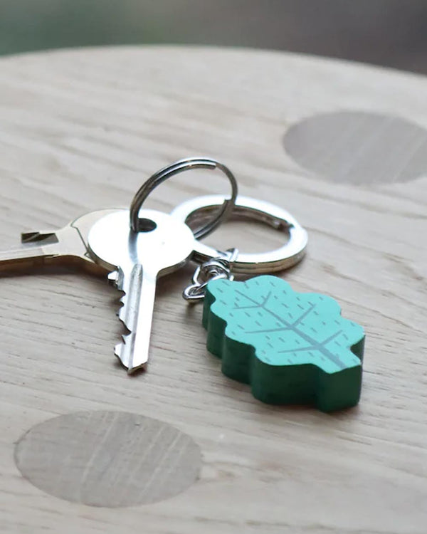 Green Leaf Schlüsselanhänger