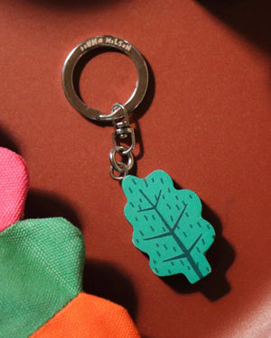 Green Leaf Schlüsselanhänger
