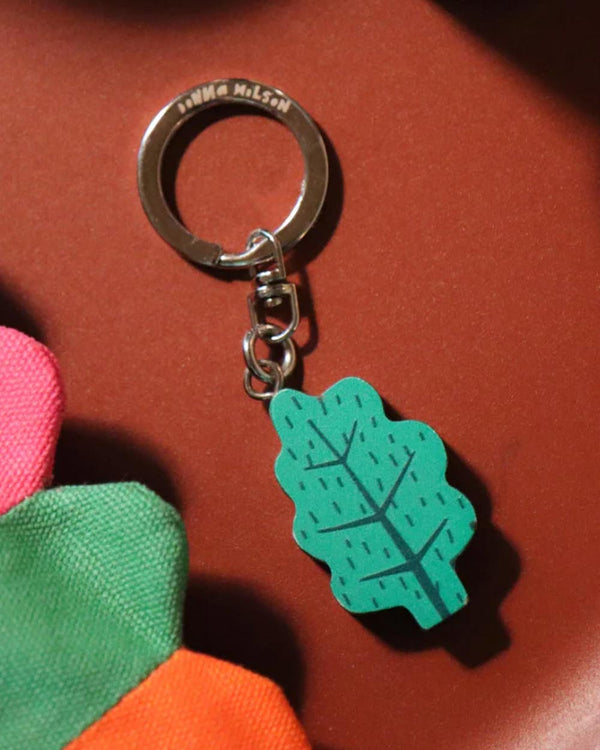 Green Leaf Schlüsselanhänger
