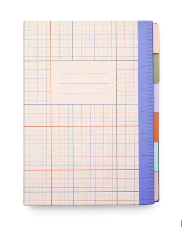 Notebook Divider mit Lineal