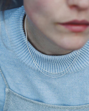 Le Double Grumetta Kette Gold