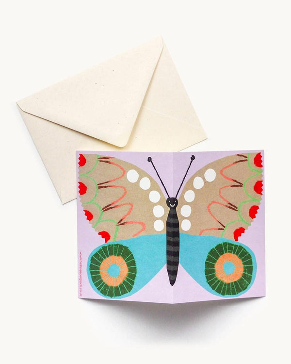 Hadley - Purple Butterfly Klappkarte