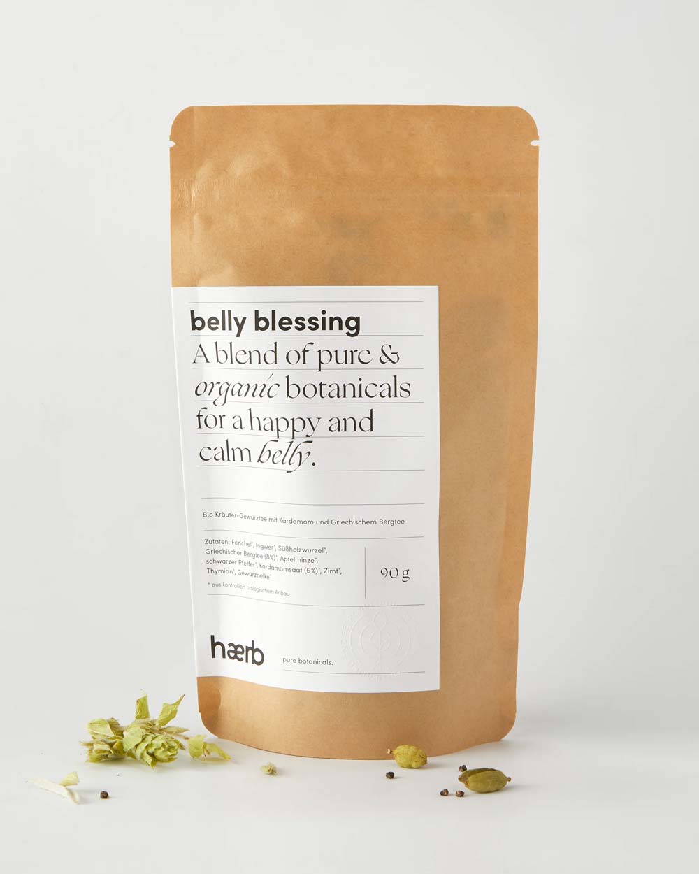 Haerb Bio Teemischung "Belly Blessing" - Kardamom und Griechischer Bergtee