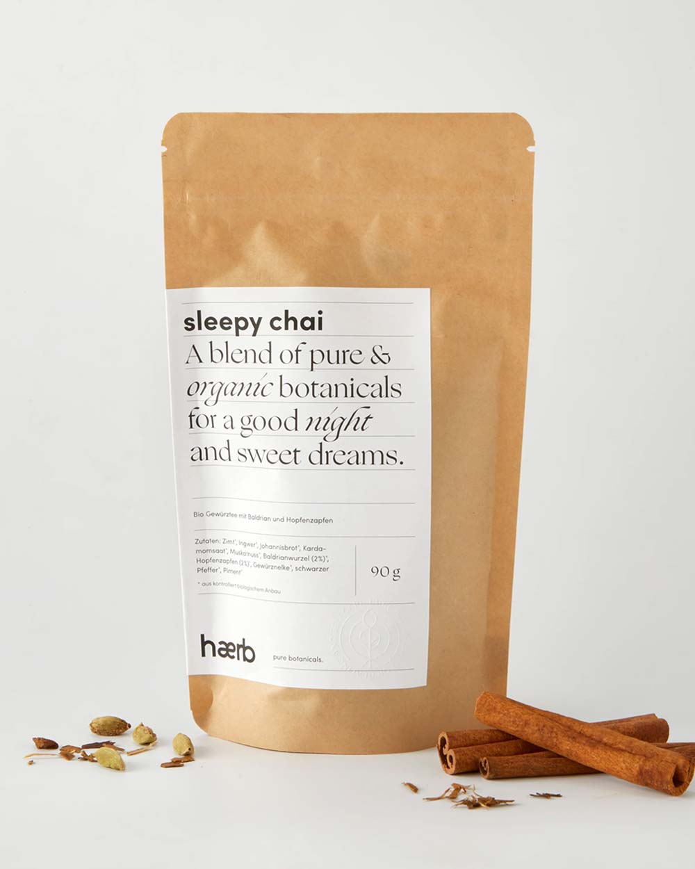 Haerb Bio Teemischung "Sleepy Chai" - Zimt und Baldrian
