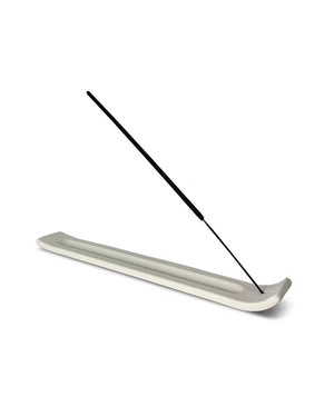 Räucherstäbchenhalter aus Keramik Weiss