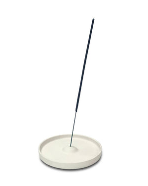 Räucherstäbchenhalter aus Keramik - Weiss