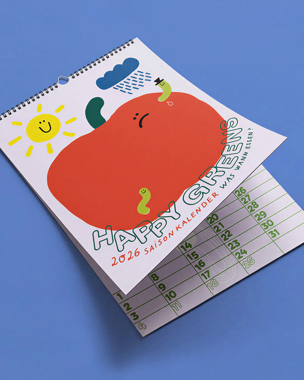 HAPPY GREENS Saisonkalender 2026