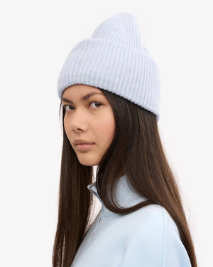 Merino Wool Hat Polar Blue