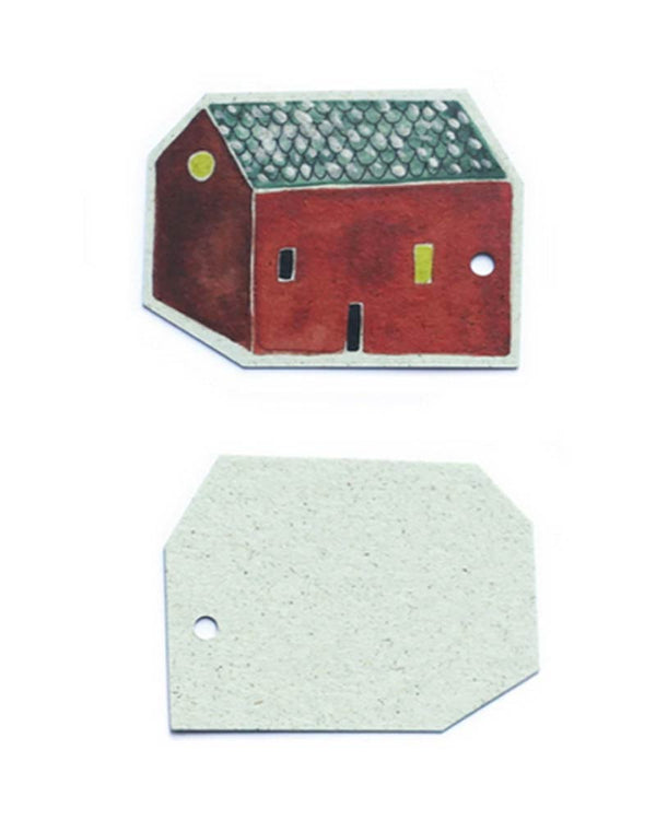 Gretas Schwester - Geschenkanhänger Haus