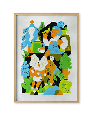 Hedof Siebdruck 50x70cm