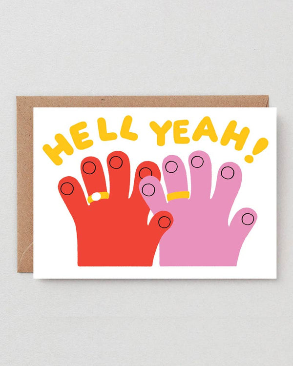 Hell Yeah Klappkarte
