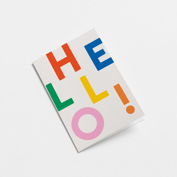 Graphic Factory - Hello! Friendship Klappkarte