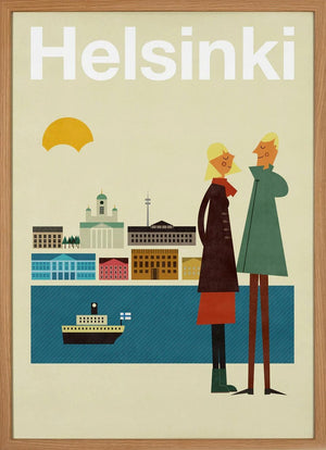 Helsinki Poster (50 x 70 cm)