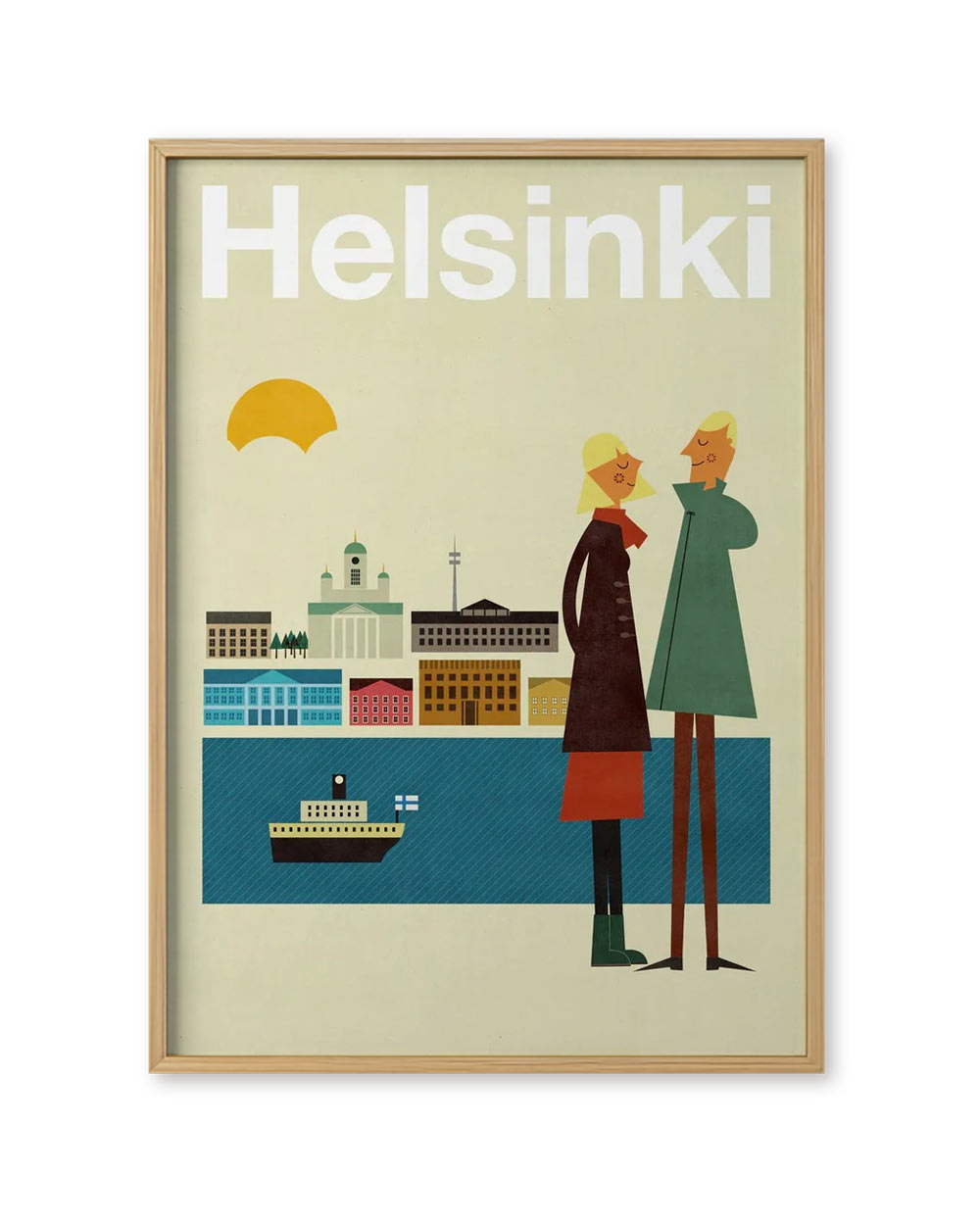 Helsinki Poster (50 x 70 cm)