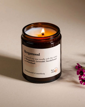 Bergamotte 155g Sojakerze