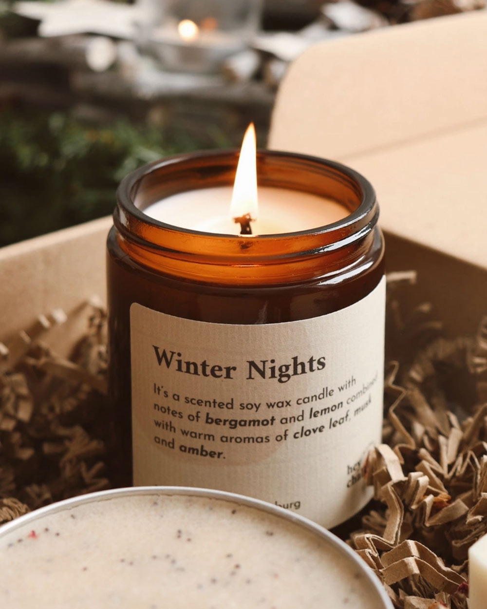Winter Nights 155g Sojakerze