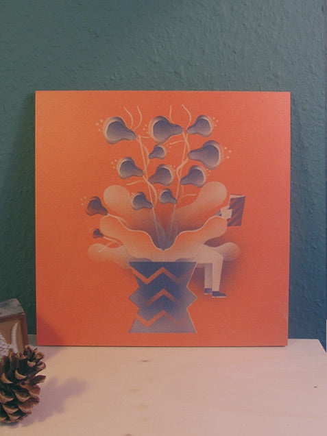 Hidden/Seek Holz Orange