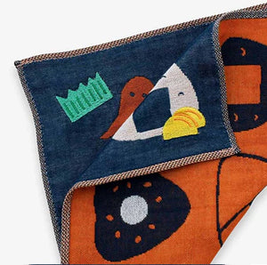 Hightide Mini-Handtuch Onigiri (Reisbällchen) Navy