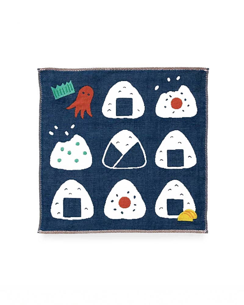 Hightide Mini-Handtuch Onigiri (Reisbällchen) Navy
