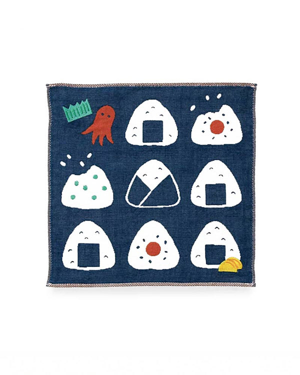 Hightide Mini-Handtuch Onigiri (Reisbällchen) Navy