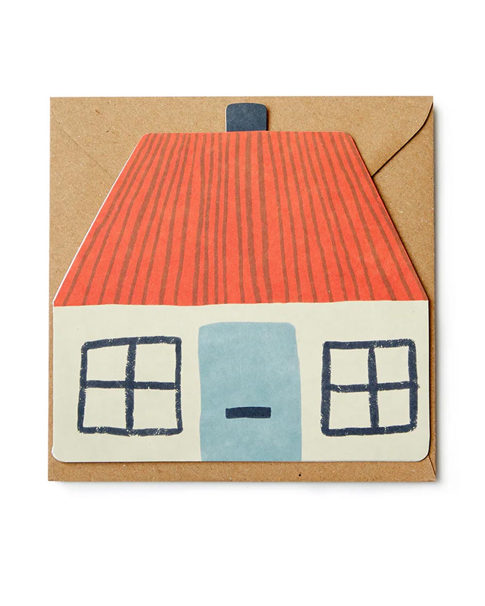 House Cut-Out Karte