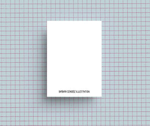 Christmas Tree Postkarte