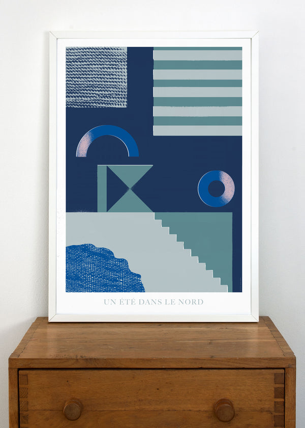 Un été dans le nord Poster (Din A1)