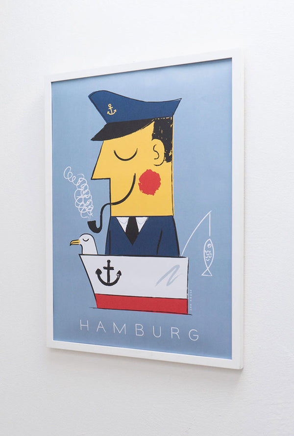Hamburg Kapitän Ahoi Poster